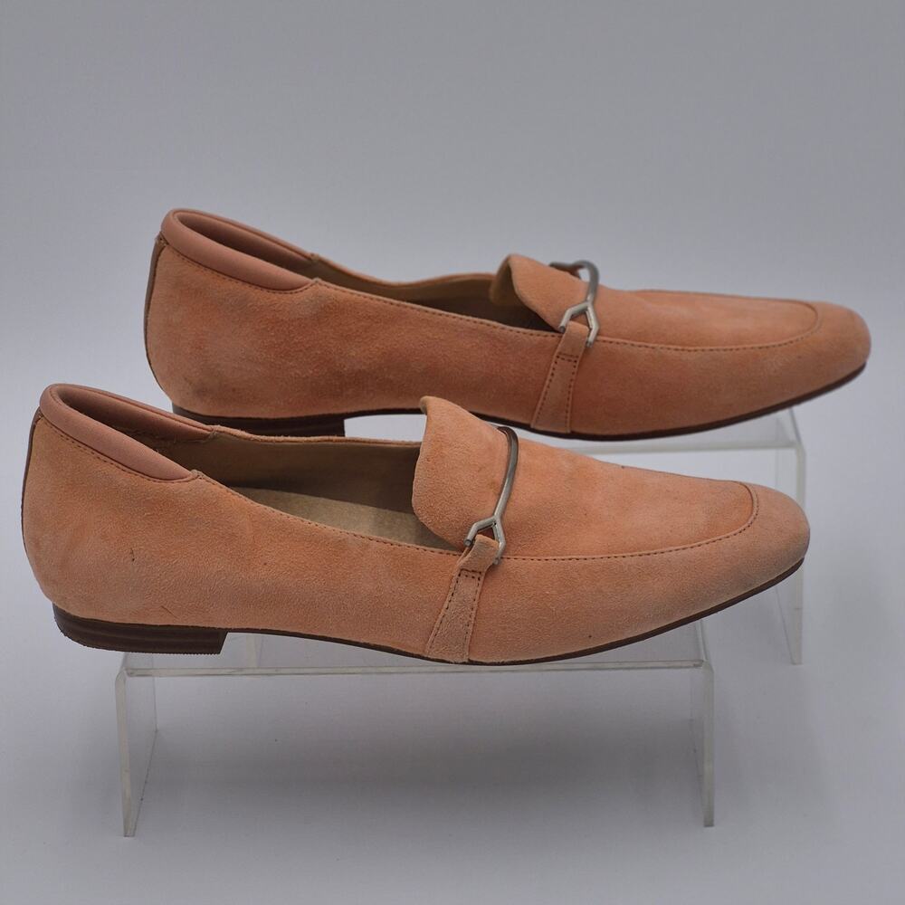 Dr Scholls Original Collection Mercury Be You Loafers Pink Suede Size 10M S0106